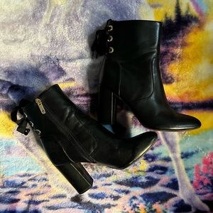 Tommy Hilfiger Divah Booties / Black 3 1/2” heel